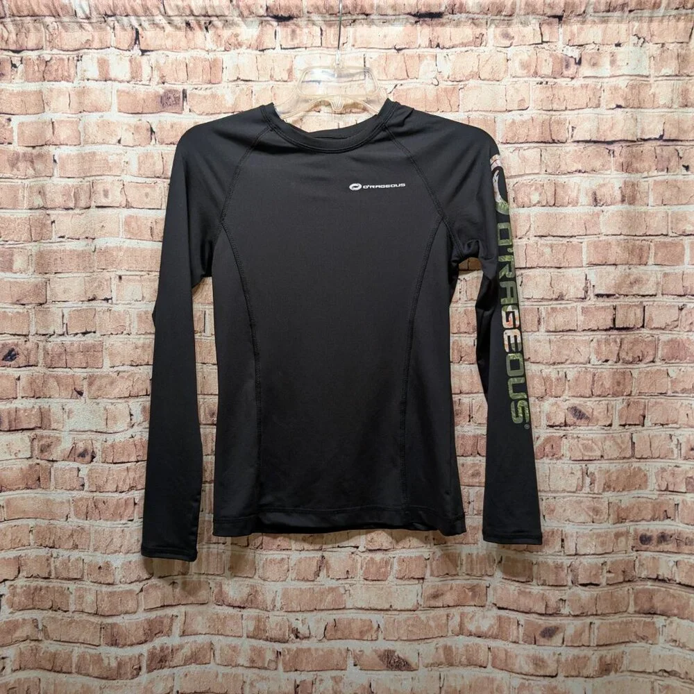 🧨🧨O'Rageous Rash Guard Top Size Small - Picture 2 of 11